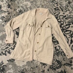 Aerie Women's Cream Jacket